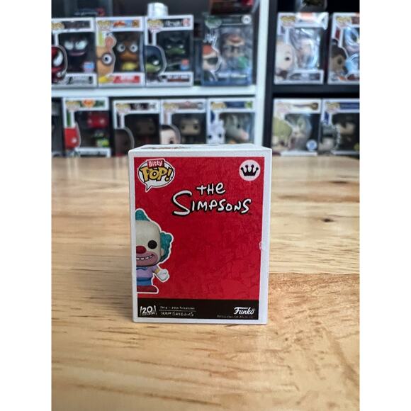 BITTY Krusty the Clown Funko Pop #04 Simpsons Animation TV Television Show FOX - Picture 3 of 6